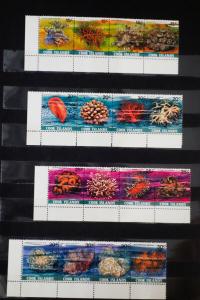 Cook Islands Stamps Mint NH 1970's-1990's Sets S/S varieties