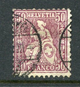 Switzerland 1867/78 Mi 35 Sc 59 Used s1483s