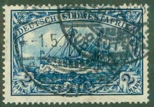 GERMAN SOUTH WEST AFRICA 32 USED (RL) 2867 CV $72.50 BIN $34.00