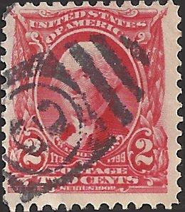 # 301 Carmine Used George Washington