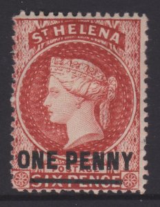 St Helena Sc#35 MH