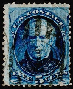 United States Scott 179 (1875) Used F-G, CV $27.50 C