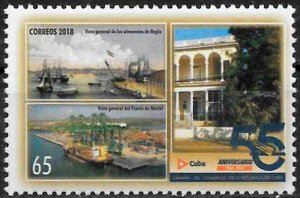 CUBA Sc# 6024  CHAMBER OF COMMERCE  2018  MNH mint