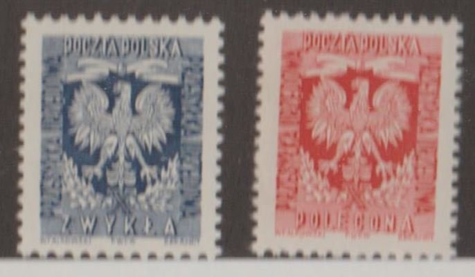 Poland Scott #O30-O31 Stamps - Mint NH Set