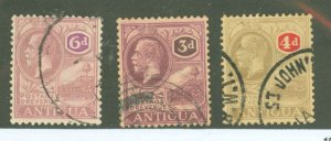 Antigua #52/58/59 Used Single