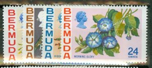 Bermuda 255-271 mint, scan shows only a few CV $53.80