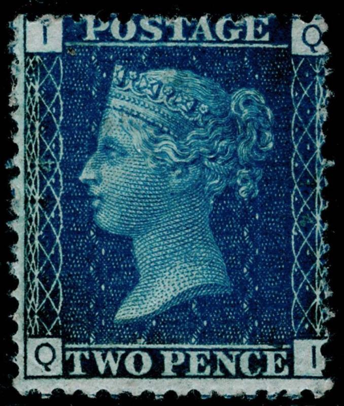 SG47, 2d dp blue plate 14, UNMOUNTED MINT. Cat £500+. QI