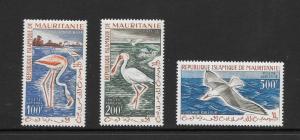 BIRDS - MAURITANIA #C11-16  MNH