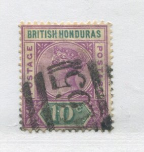 British Honduras QV 1895 10 cents used