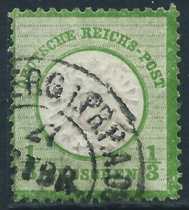 Germany, Sc #15, 1/3gr Used