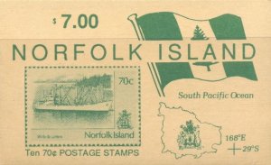 Norfolk Island Scott #'s 484 MNH Booklet