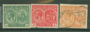 St. Kitts-Nevis #24-26  Single