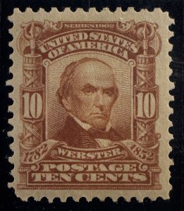 US Scott #307 Mint Fine Well centered