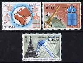 Dubai 1971 Outer Space Telecommunications Congress perf s...