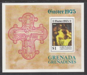 Grenada Grenadines 66 Easter Souvenir Sheet MNH VF