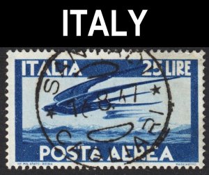 Italy Scott C111 VF used. Splendid SON cds. Lot #A.  FREE...