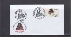 Spain 2005 - Post & Go FDC - Exfilna 2005 National Stamp Exposition