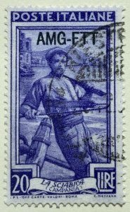 AlexStamps TRIESTE #98 VF Used 