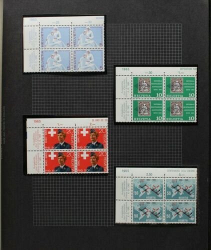 SWITZERLAND 1960-84 MNH ** collection. Face value SFr750+.