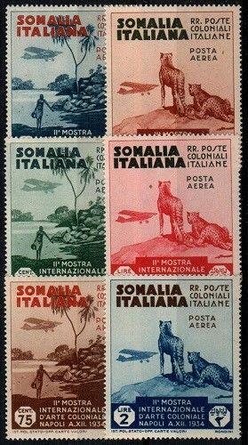 Somalia Scott C1-6 Mint NH (Catalog Value $110.00)