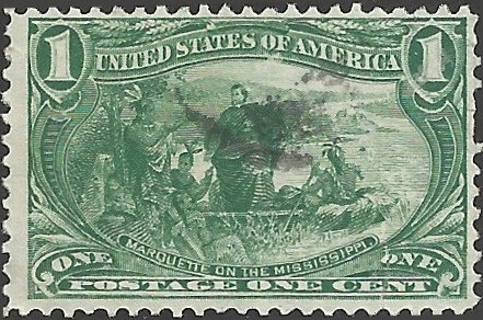 # 285 Dark Yellow Green Used FAULT  Marquette On The Mississippi SCV-7.00