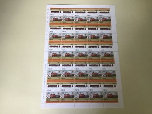 Nevis J.N.R. Class Locomotive Railway Train MNH full  stamps sheet 49568