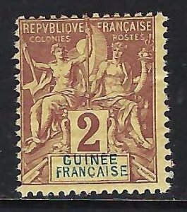 French Guinea 2 MOG  S846