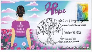 25-389, 2025, We are Strong Together, Puerto Rico,  Event Cover, Pictorial Postm