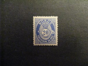 Norway #53 mint hinged  a23.2 8468