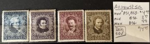 Austria Semi-Postal Selection #B51//B56- SCV=$14.40*