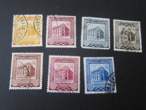Venezuela 1955 Sc C597,598-602,C605 FU