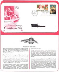 US 2063 - 64 FDC  Postal Commemorative Society. Christmas