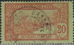 Guadeloupe , #101 Mint Hinged  From 1928-40