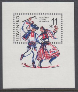 Slovakia 273 Souvenir Sheet MNH VF