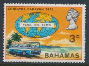 Bahamas  SG 347 SC# 303  MNH Goodwill Caravan 1970  see scans 