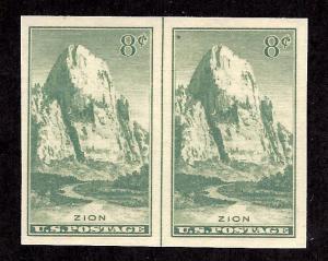 763 Mint,NGAI,NH... Vertical Line Pair