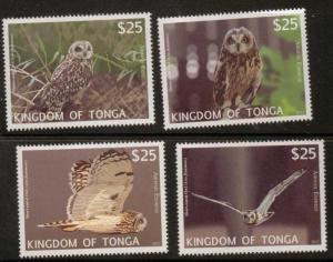 TONGA SGE2/E5 2012 OWLS  MNH