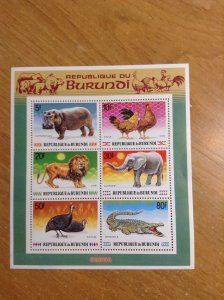 Burundi  # 661-66A   MNH