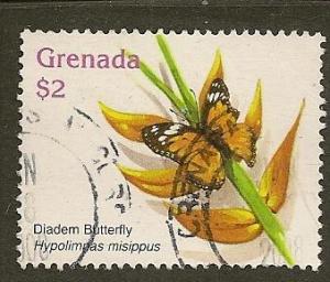 Grenada  Scott    3615    Butterfly    Used