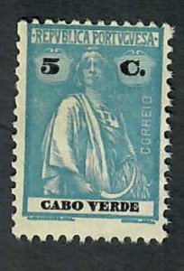 Cape Verde #156 Ceres Mint Hinged single