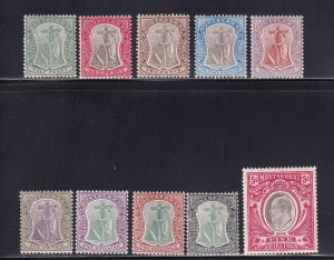 Montserrat Scott # 22 - 31 Set VF OG lightly hinged cv $ 350 ! see pic !