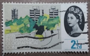 Great Britain #410 2½d 20th International Geographical Congress USED (1964)