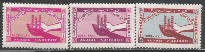 SAUDI ARABIA 274-76 MNH Z7-25