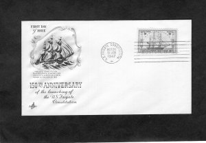 951 USS Constitution, FDC ArtCraft