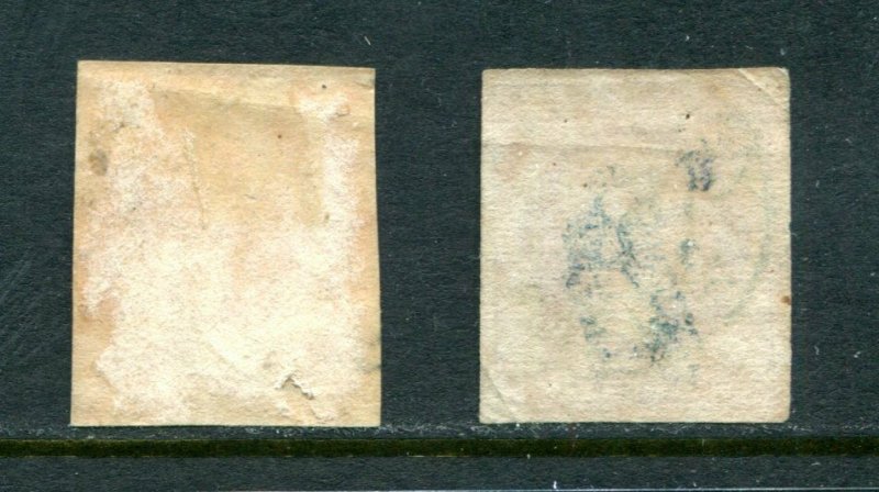 x651 - Germany States HANNOVER #19 & 19b, two shades. Used.