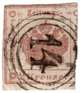 (I.B) Austria Postal : Newspaper Stamp 2kr