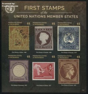 Micronesia 2015, First Stamps, G 6v m/s, MNH