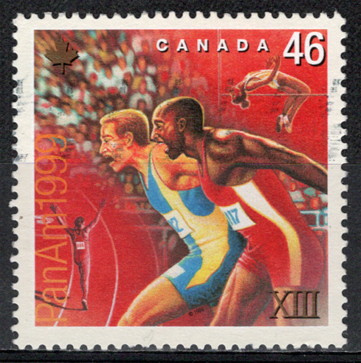 Canada 1999 PanAmerican Games Track & Field VG Condition 1801