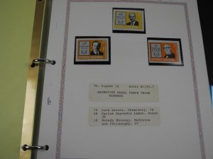 PEACE, Wonderful Topical Stamp/Cover Collection in 8 binders