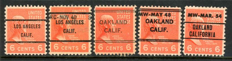 USA 811 Used Pre-Cancel Assortment